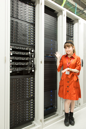 IDCFクラウドのサーバー