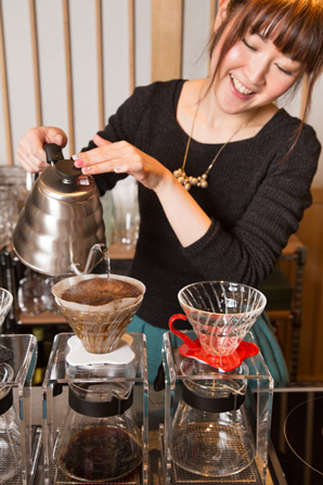 コーヒーを抽出