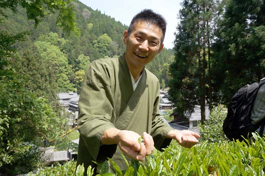 京都おぶぶ茶苑副代表の松本靖治さん