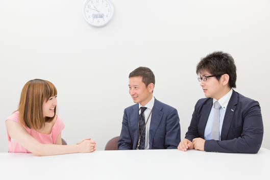 3人で