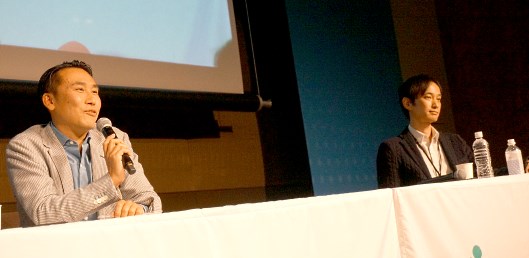 ヤフー小澤氏とGMOメイクショップの向畑氏