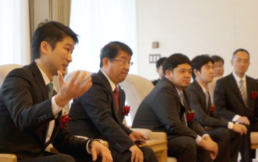 Hamee（ハミィ）の上場セレモニーが開かれる東京証券取引所（東証）⑦