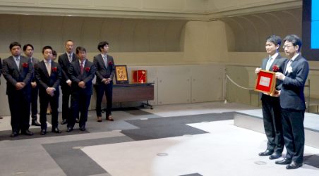 Hamee（ハミィ）の上場セレモニーが開かれる東京証券取引所（東証）⑨