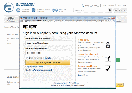 米国企業のECサイトで「Amazon ログイン&ペイメント」を事例