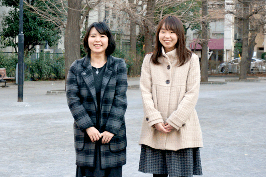 藤原未歩さんと山口 麗菜さん