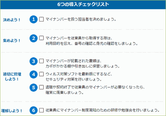マイナンバー対策は業務の改善&効率化するチャンスって知ってた?⑤