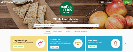 アマゾンvsグーグルなど生鮮食品の即日ECサービスの市場規模が拡大する米国市場のいま
