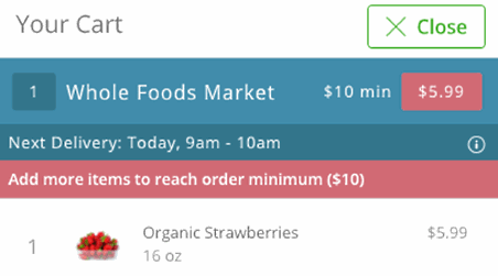 アマゾンvsグーグルなど生鮮食品の即日ECサービスの市場規模が拡大する米国市場のいま