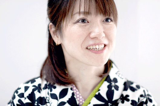 きもの京小町のインターネット事業部 お問い合わせ担当 亀山雅代さん
