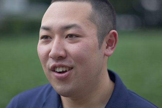 夢食六ファームの小沼広太さん