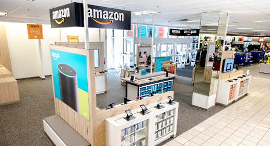 Kohl's内に店舗を構えたAmazon