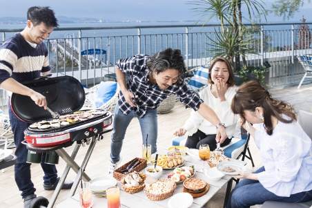 手ぶらでBBQも人気
