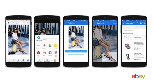 「Find It On eBay」の利用イメージ