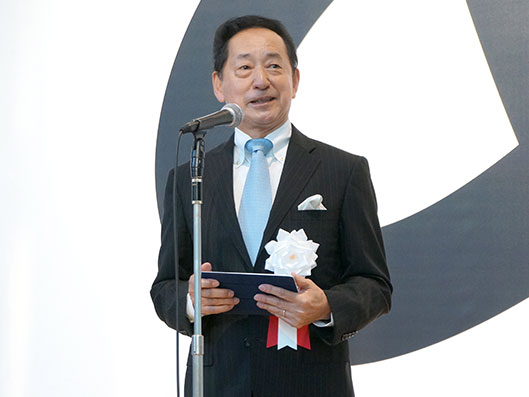 日本未来科学館 館長の毛利 衛氏