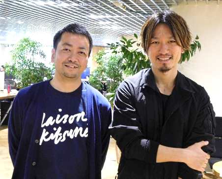 スタートトゥデイテクノロジーズの久保田竜弥社長（写真左）と金山裕樹CIO（チーフ・イノベーション・オフィサー）