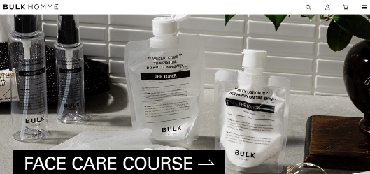 「BULK HOMME」公式サイト