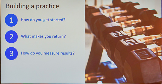 Building a practice