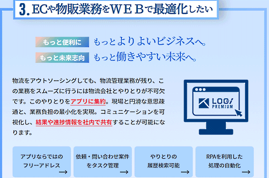 清長が新たに導入したコミュニケーションミスを解消する専用アプリの概要