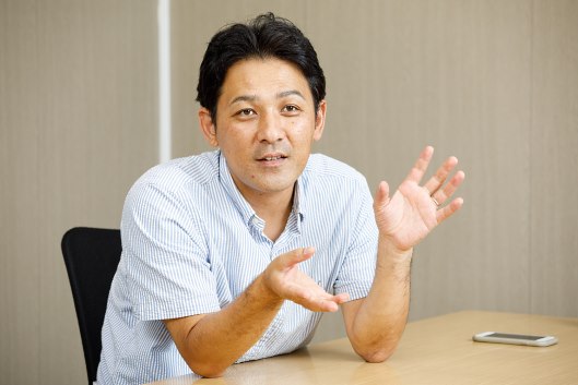 清長の取締役兼物流事業本部・朝比奈大輔本部長