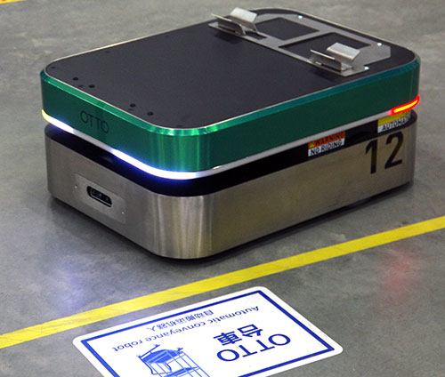 自動搬送ロボットOTTO Xフロンティア ECプラットフォーム SGL 物流ロボット