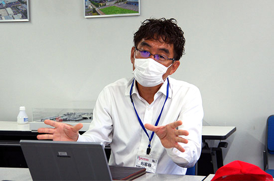 椿本マシナリー SE部長の北村隆之氏