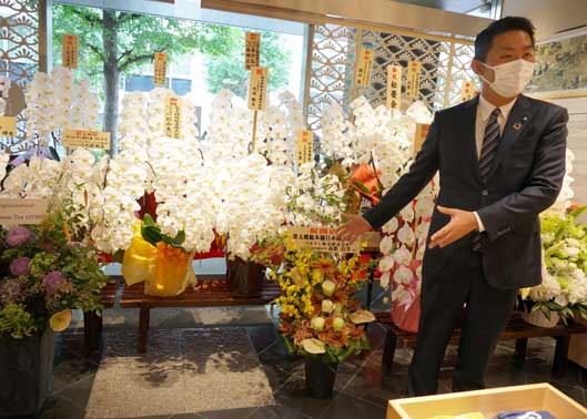 榮太樓總本鋪 取締役の細田真也氏