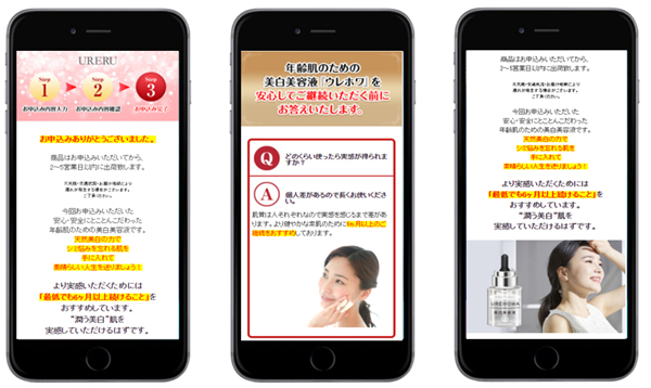 6が月継続の訴求例