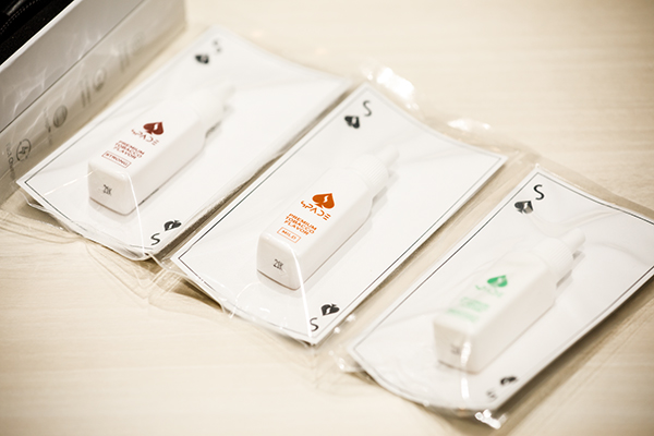 北の達人コーポレーション 電子タバコ「SPADE」 3種類のフレーバーから選べる