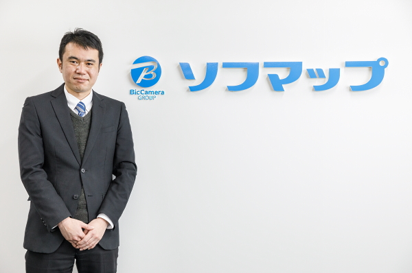 ソフマップの広告宣伝部デジタルマーケティングチーム、主任の冨田健嗣氏