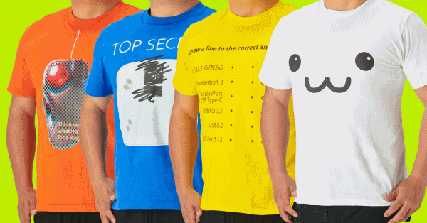 エレコム公式Tシャツ