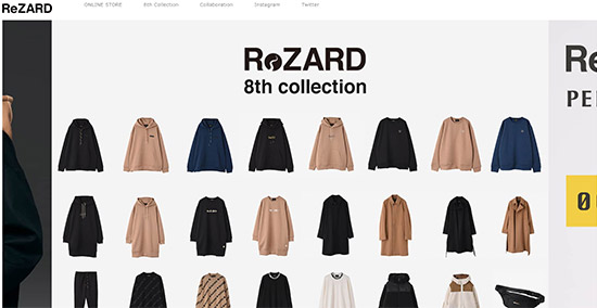 D2C P2C YouTuberヒカルさんのファッションブランド「ReZARD」