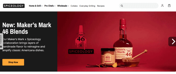 スパイスを販売するECサイト「Spiceology.com」