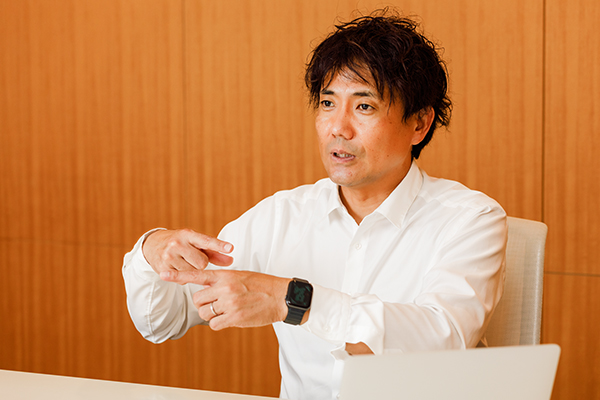 花王 コンシューマープロダクツ事業統括部門 DX戦略推進センター ECビジネス推進部長の生井秀一氏