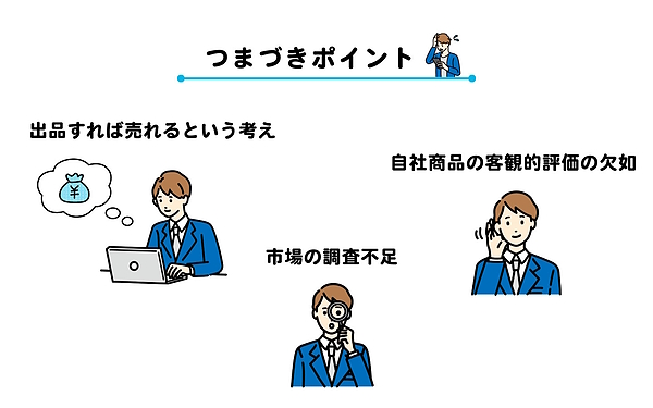 原田氏が指摘する、ECモールに出店する際の「つまずきポイント」