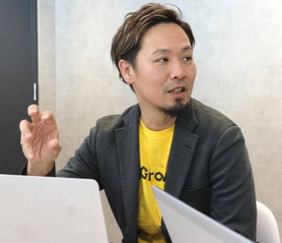 グロースＸ 代表取締役社長 津下本耕太郎氏