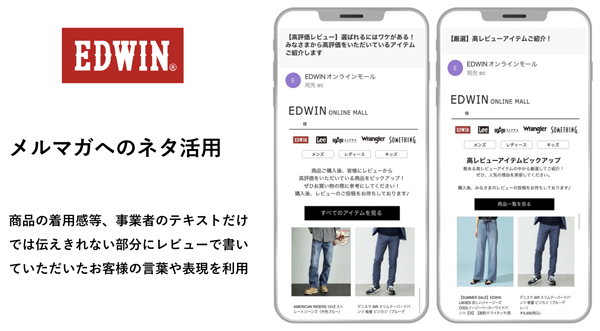 レビューをメルマガのコンテンツとして活用した事例