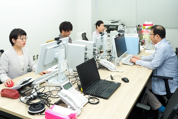 「DPCD」の窓口の様子