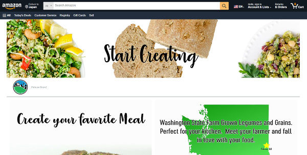 Palouse BrandのAmazonでの販売ページ（画像はAmazonでの販売ページから編集部がキャプチャ）
