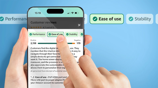 Amazonもレビューで生成AIを活用