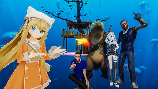 「VRChat」（画像は「VRChat」の公式サイト）