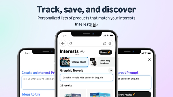 「Amazon Interests」のイメージ（画像はAmazonのコーポレートサイトから編集部が追加）