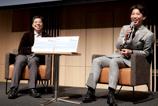柳田社長は井野川部長