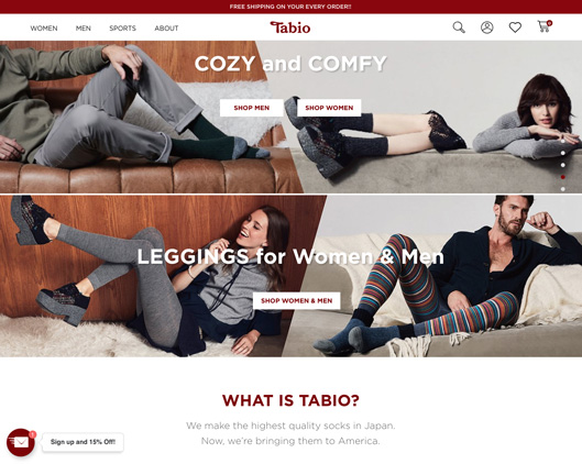 米国向けECサイト「tabiousa.com