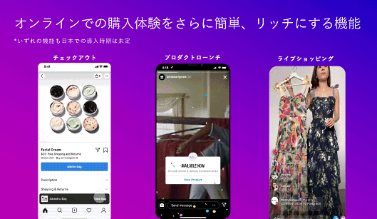 コマース関連機能を強化しているInstagram