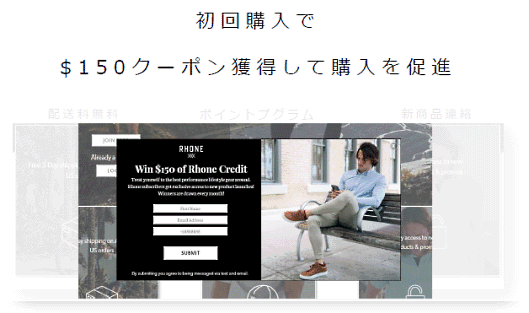 施策その1 クーポンの提供