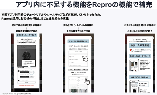 Repro ユナイテッドアローズ 不足機能を補完