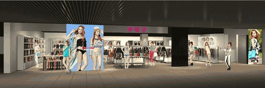 夢展望初の通販サイトブランドの実店舗
