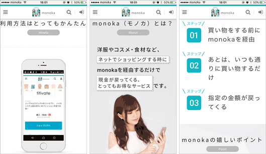 monokaのサービス紹介