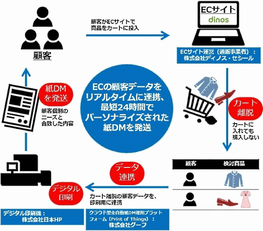 ディノス・セシールが「EC」と「紙」をリアルタイムで連携させたCRMを2018年4月から本格運用