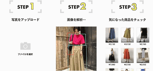 アダストリアは公式オンラインショップ「[.st] （ドットエスティ）」に画像検索機能を追加した